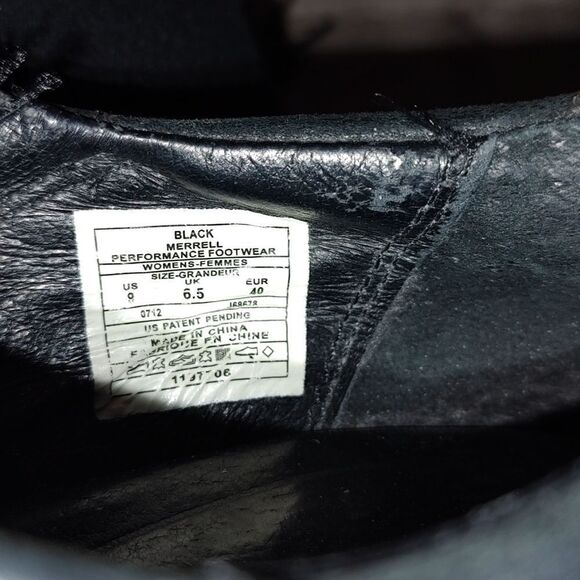 Merrell black mules and clogs  Sz 9 - Picture 7 of 7